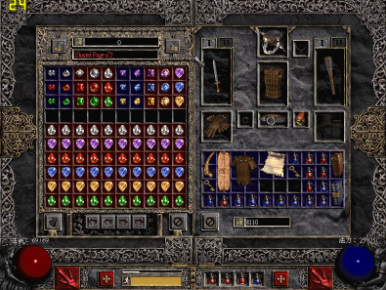 暗黑破坏神2宝石怎么取下来