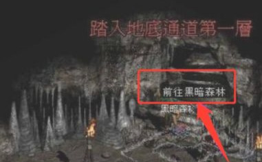 暗黑2重制穿过地道黑暗森林怎么走 穿越黑暗森林暗黑破坏神2重制版路线攻略