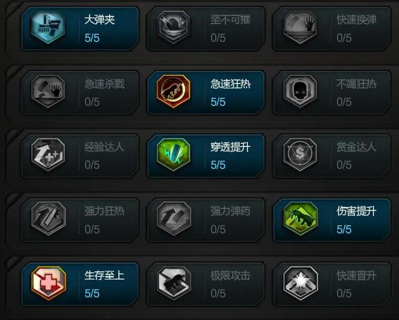 逆战幻域套天赋怎么点