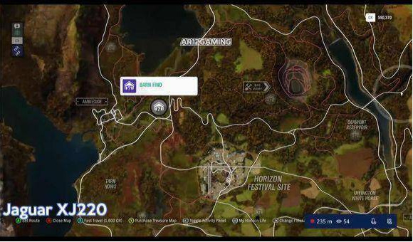 地平线4车库在哪 极限竞速地平线4中车库位置在哪里