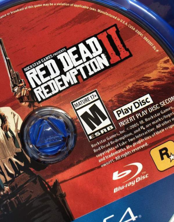 荒野大镖客2(大表哥2)先装哪一张光盘