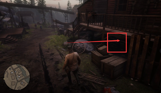 荒野大镖客2(大表哥2)草莓镇杂货铺地下室怎么抢