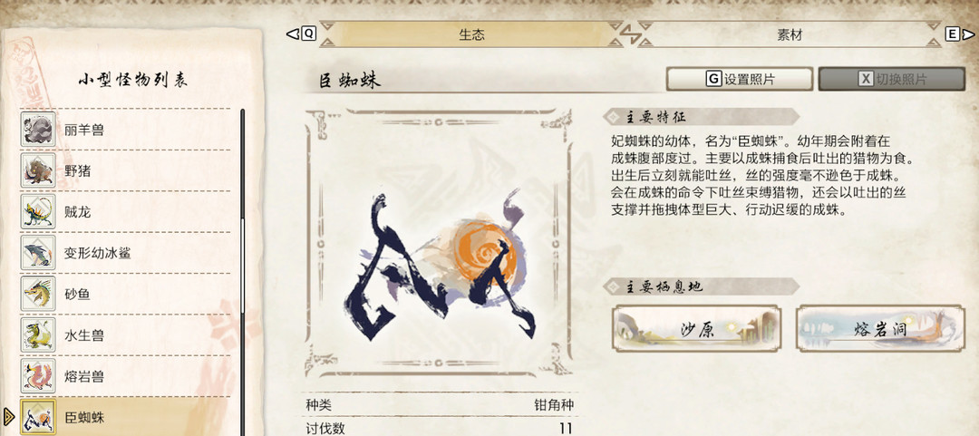 怪物猎人：崛起臣蜘蛛的绢丝在哪里刷 怪猎崛起蜘蛛绢丝刷新位置