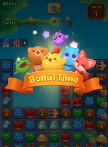 消消乐5881关怎么过 开心消消乐手游5881关攻略