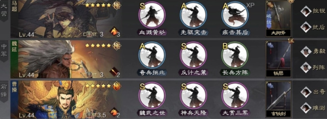 率土之滨手游战法前后顺序有关系没