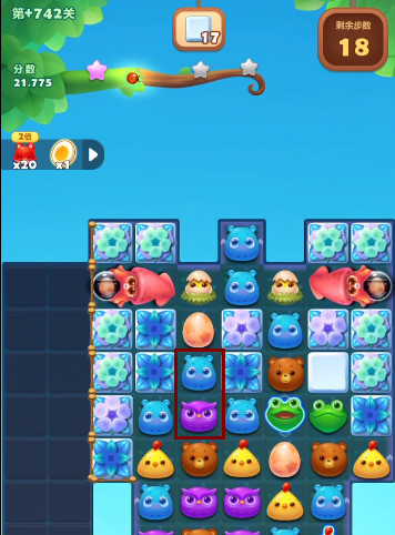 开心消消乐手游隐藏关+742怎么过关 隐藏关挑战攻略尽享开心消消乐手游乐趣