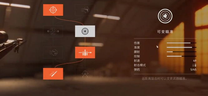 战地五可变瞄准有什么用