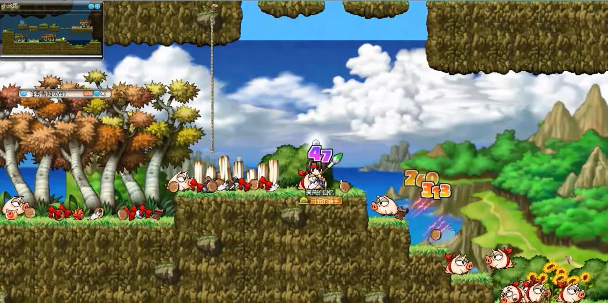 冒险岛猪头哪里打比较多