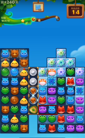开心消消乐手游隐藏关+240怎么过 开心消消乐手游240隐藏关攻略汇总