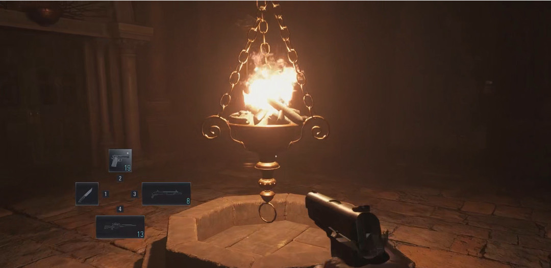 生化危机8地下室火盆怎么点燃