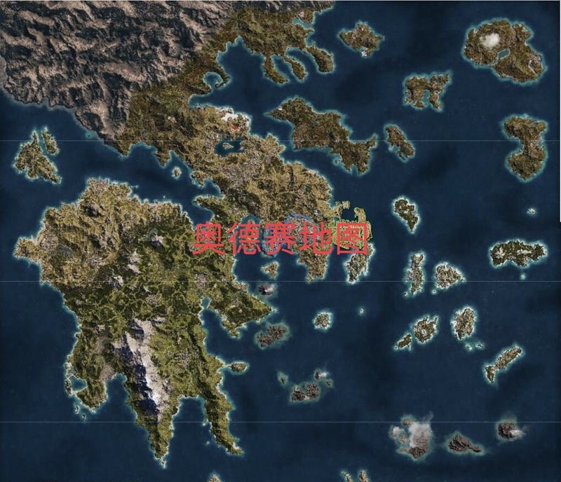 刺客信条奥德赛地图多大