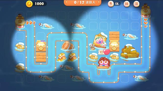 保卫萝卜4阿波尼克号第57关怎么过 保卫萝卜4手游第57关攻略征服阿波尼克号