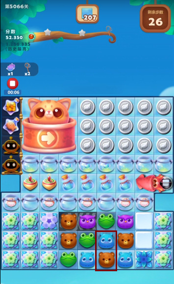 消消乐第5066关怎么过 开心消消乐手游5066关攻略