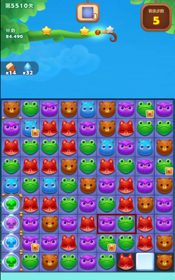 开心消消乐手游第5510关怎么过 开心消消乐第5510关攻略