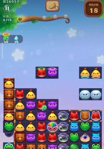 消消乐2695关怎么过 开心消消乐手游-如何通关2695关