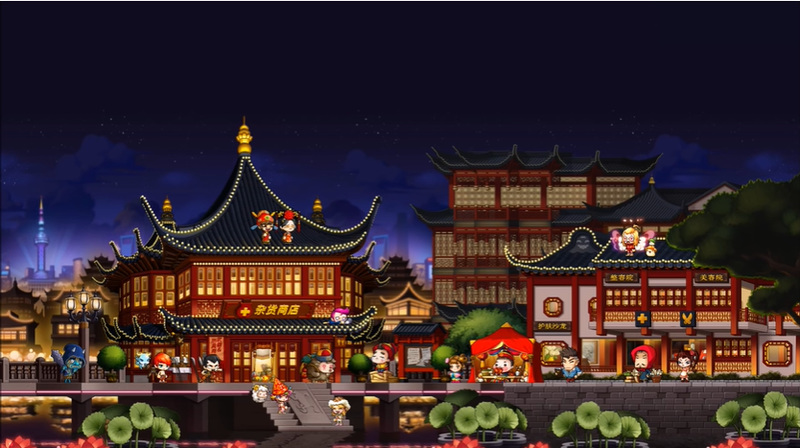 冒险岛豫园怎么去