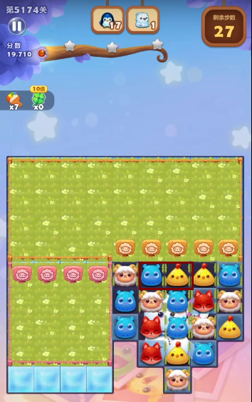 开心消消乐手游5174关怎么过 玩转5174关轻松过关开心消消乐手游