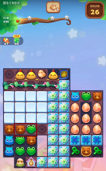 开心消消乐手游5190关怎么过 开心消消乐如何通关5190关