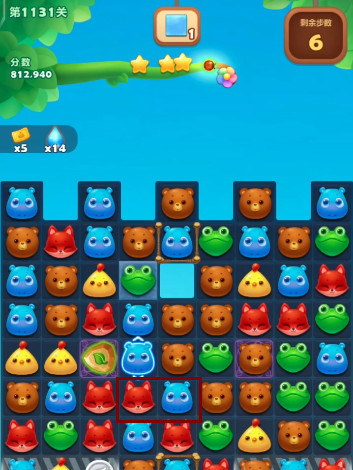 开心消消乐手游1131关怎么过 开心消消乐1131关攻略分享