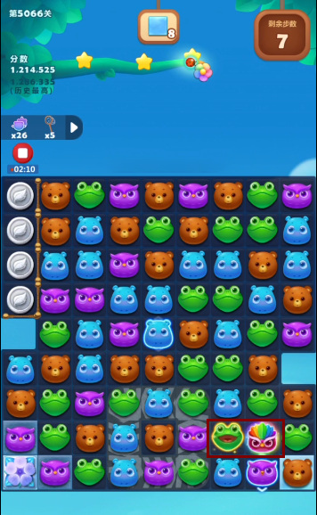 开心消消乐手游5066关怎么过 开心消消乐手游第5066关攻略分享