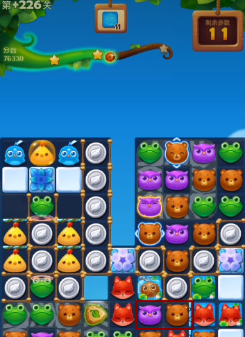 开心消消乐手游精英第226关怎么过 挑战开心消消乐精英226关攻略