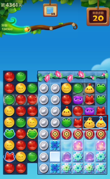 开心消消乐手游4361怎么过 玩转开心消消乐轻松过关攻略