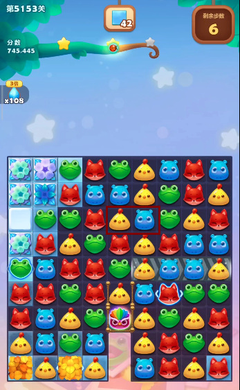 开心消消乐手游第5153关怎么过 开心消消乐第5153关攻略分享