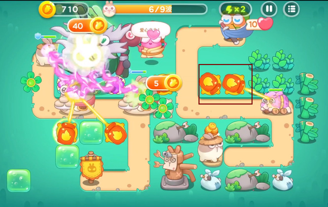保卫萝卜4第40关怎么过 保卫萝卜4手游第40关攻略分享