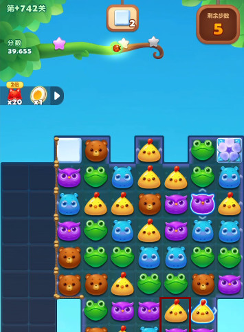 开心消消乐手游隐藏关+742怎么过关 隐藏关挑战攻略尽享开心消消乐手游乐趣