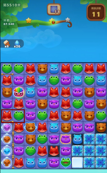 开心消消乐手游第5510关怎么过 开心消消乐第5510关攻略