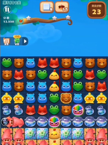 开心消消乐手游5601关怎么过 开心消消乐手游第5601关攻略分享