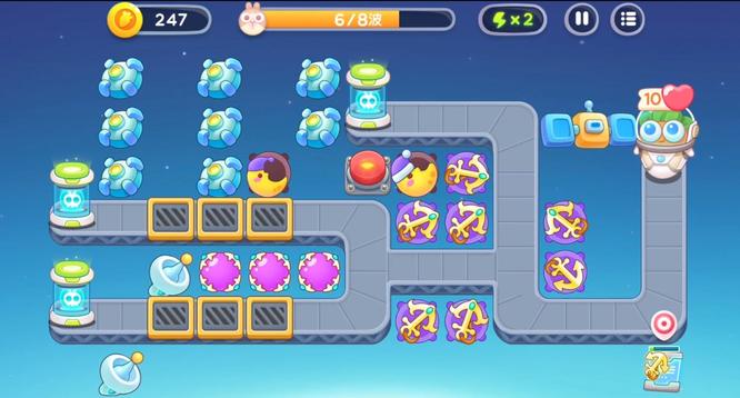 保卫萝卜4太空穿越17关怎么过 保卫萝卜4手游攻略太空穿越17关