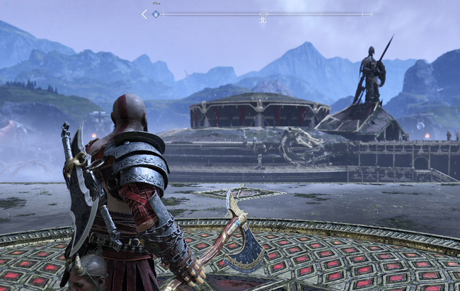 战神4彩蛋斧柄怎么拿