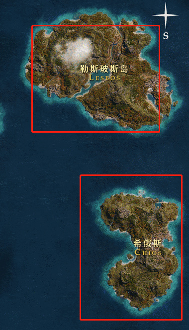 刺客信条奥德赛石化群岛在哪里