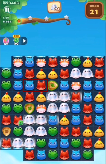 开心消消乐手游5340关怎么过 畅玩开心消消乐游戏轻松过关5340