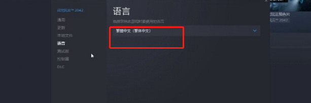 战地2042怎么设置繁体