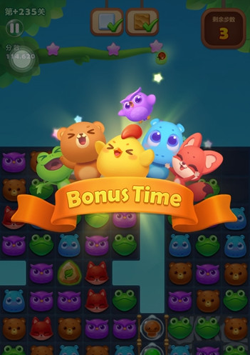 开心消消乐手游隐藏关235关怎么过 如何通关开心消消乐的隐藏关卡（手游）