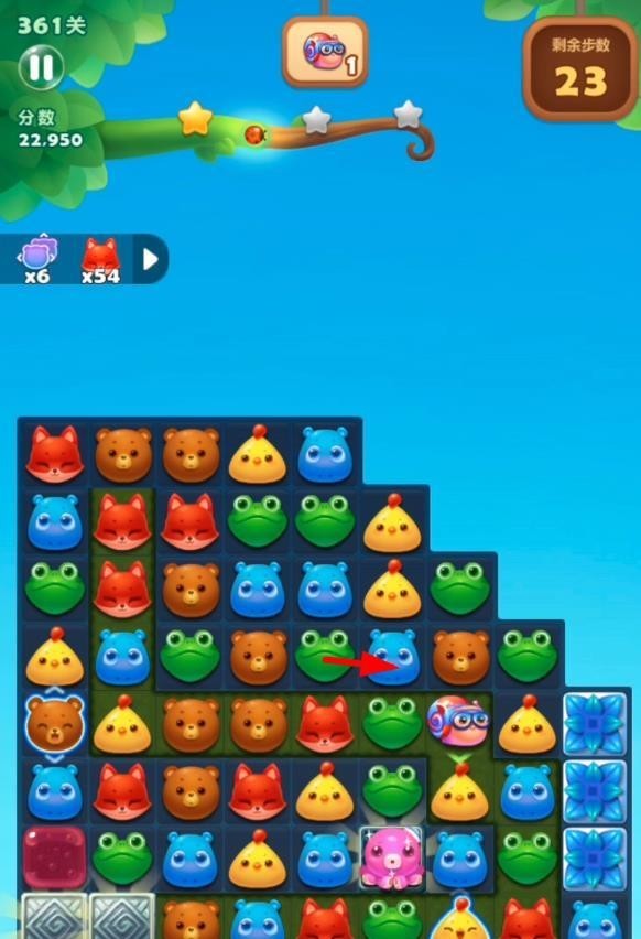 消消乐361关怎么过 开心消消乐手游361关攻略