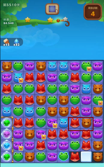 开心消消乐手游第5510关怎么过 开心消消乐第5510关攻略