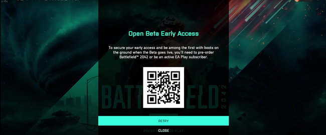 战地风云2042二维码什么意思