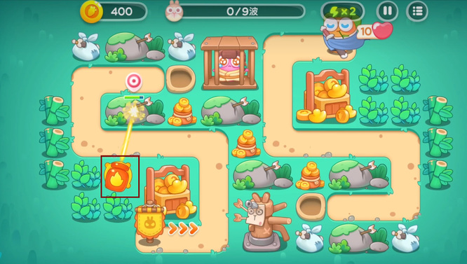 保卫萝卜4第40关怎么过不了