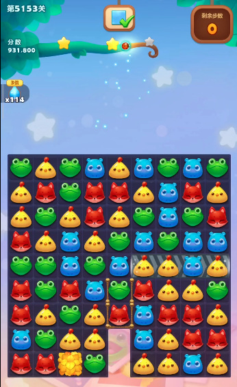 开心消消乐手游第5153关怎么过 开心消消乐第5153关攻略分享