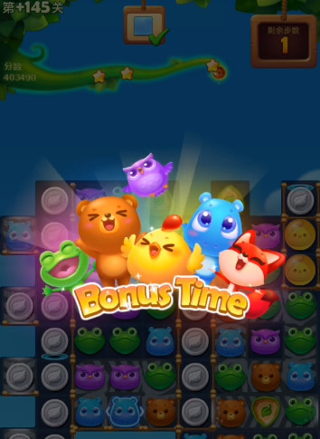 开心消消乐手游附加关145关怎么过 开心消消乐愉快破解第145关