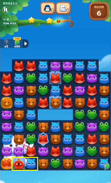 开心消消乐手游5042关怎么过 开心消消乐的第5042关攻略