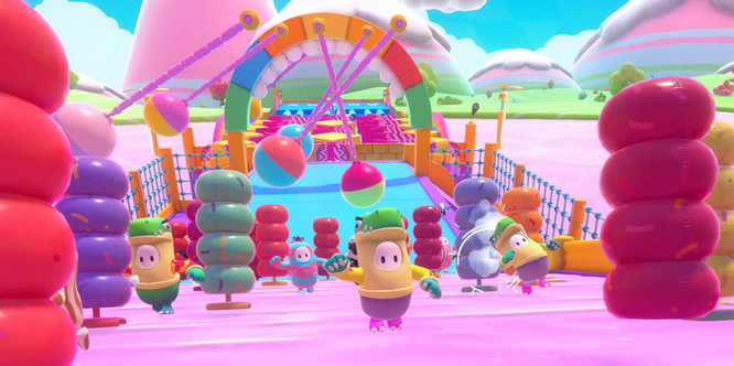 糖豆人怎么推球