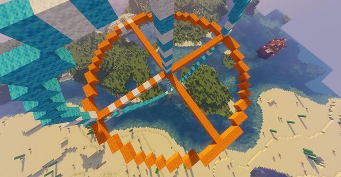 我的世界手游里彩虹热气球怎么做 彩虹热气球制作方法我的世界手游