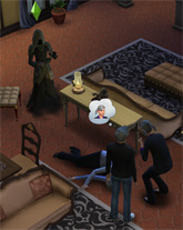 模拟人生4怎么成为死神