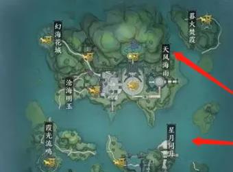 天刀诗句坐标在哪