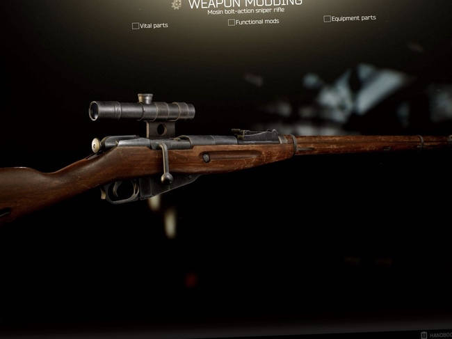 逃离塔科夫莫辛纳甘狙击镜怎么装