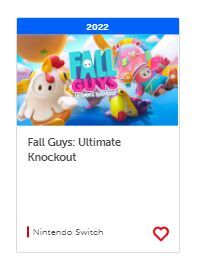 糖豆人：终极淘汰赛上架ns了吗